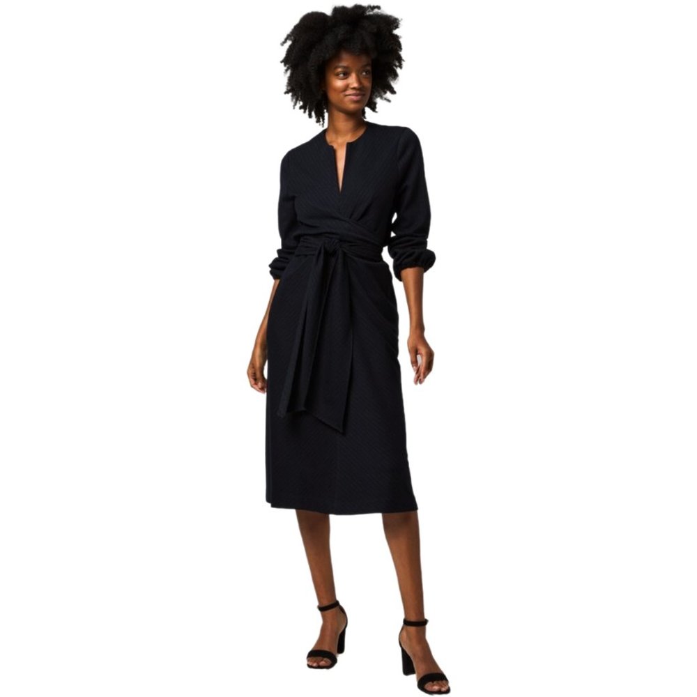 Ann Mashburn | Alejandra Tie Dress in Navy